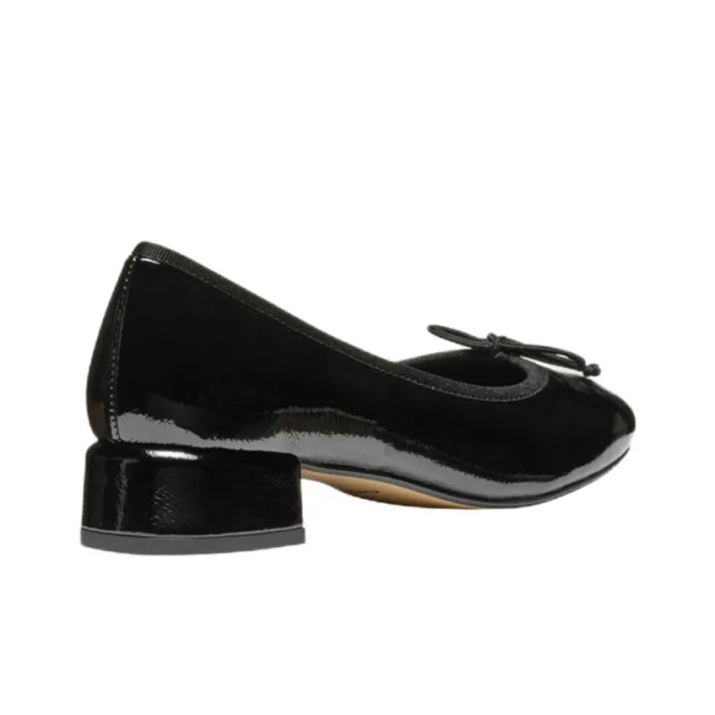 GEOX Floretia Chunky Heel High Heels 3.5cm Women's Black-2