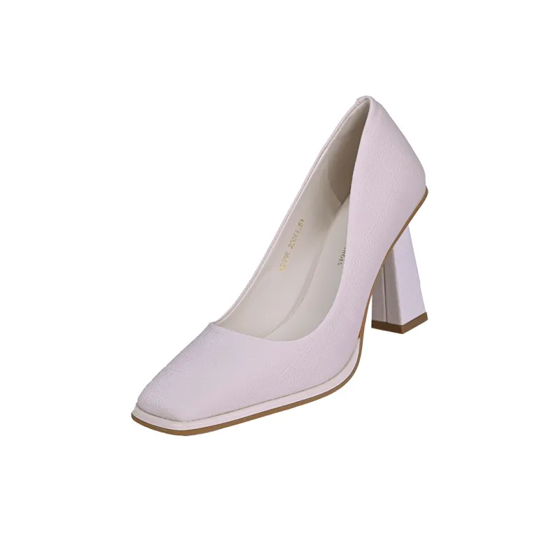TATBTC Block Heel High Heels 8cm Women's-3
