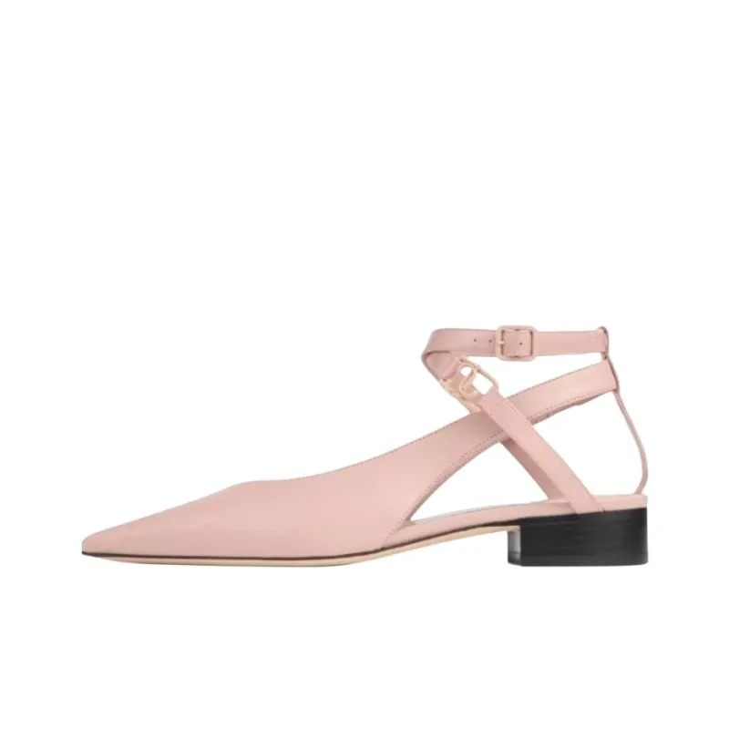 Jimmy Choo Jemima Casual Single Shoes 2.5cm Women's Pink-0