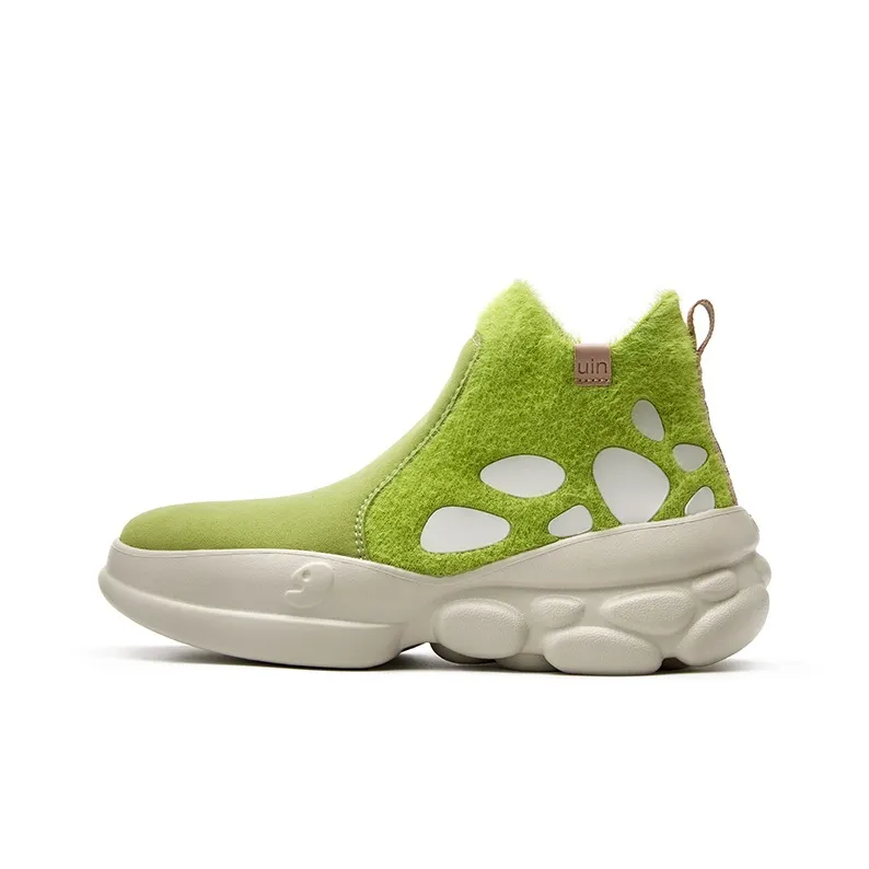 U.IN Painted Travel Shoes, Flowing Colors Longtala 7 Collection Ankle Boots Women's-7