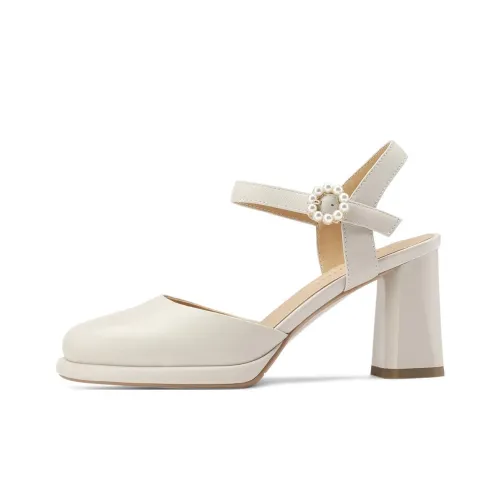 BOERDIQI Chunky Heel High Heels 8.5cm Women's