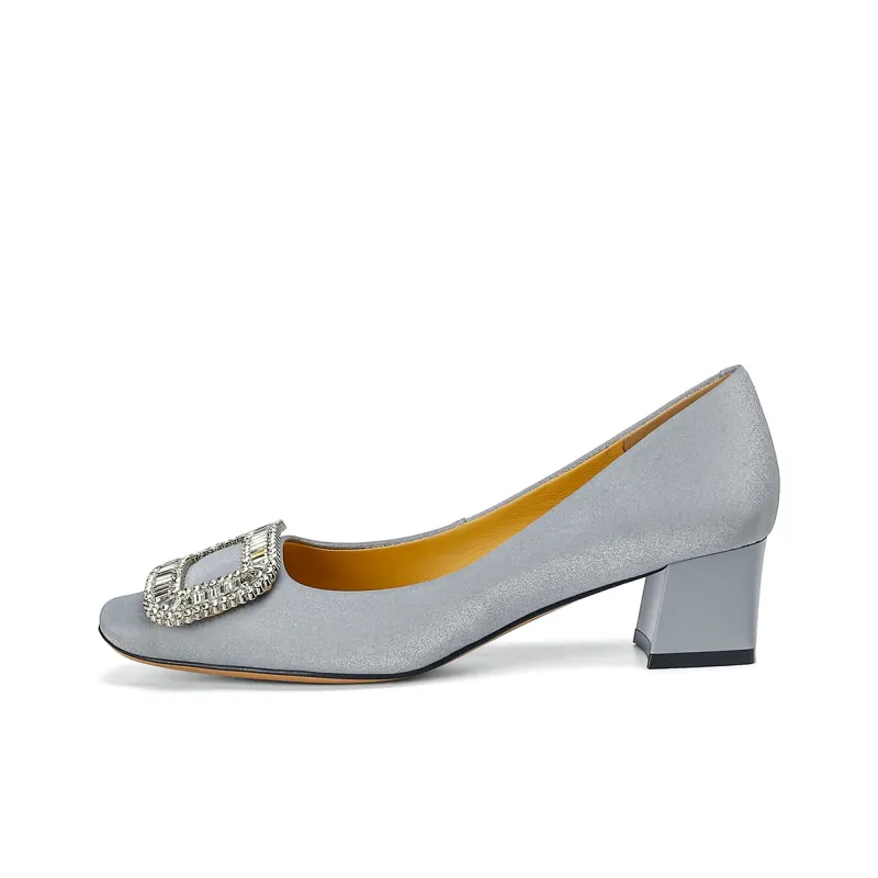 VEDULLAR Chunky Heel High Heels 4.5cm Women's-5