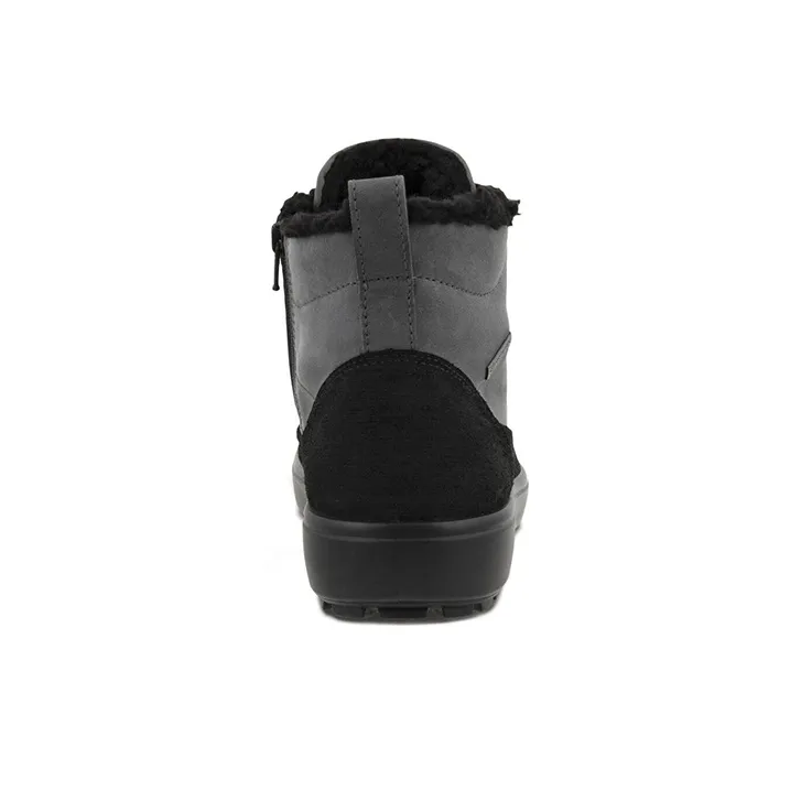 Ecco Soft7 Tred Ankle Boots Men's Gray-3