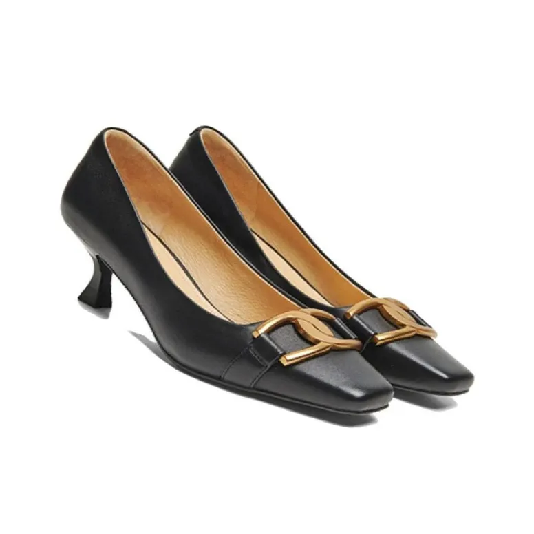 PT'SON Slim Heel High Heels 5.5cm Women's-2