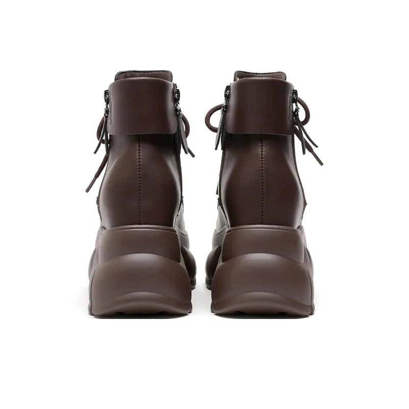 CARDANRO Small sized Sky Vegetables Ankle Boots 10cm Women's-8