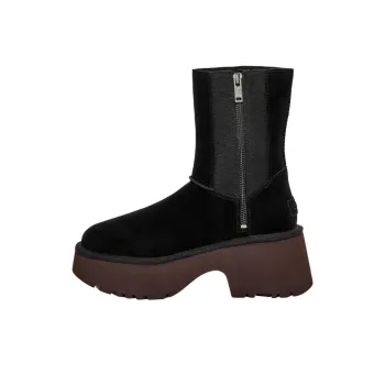 UGG Classic Twin Seam New Heights Boot Black Women's