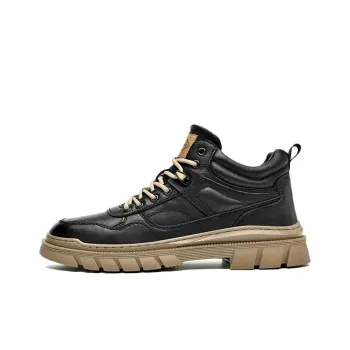 HLA Ankle Boots Men Black/Gray