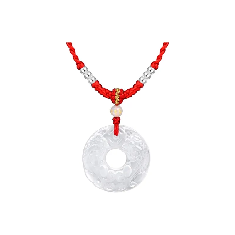 KING TAI FOOK Chalcedony Necklaces Unisex-4