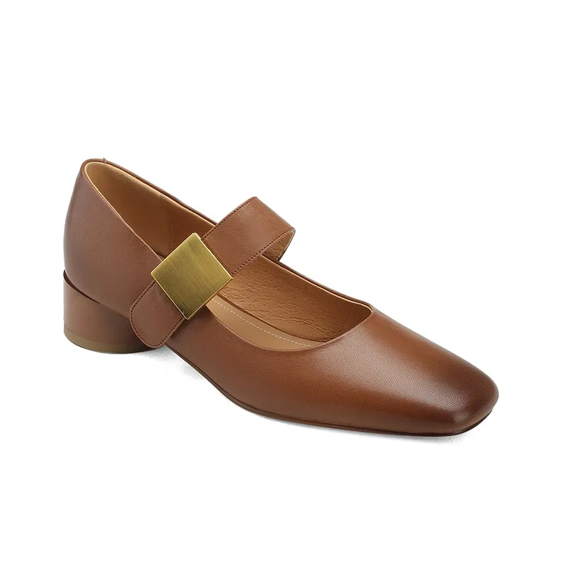 Naiyee Block Heel High Heels 3.5cm Women's-1