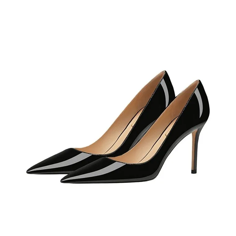 Zubumei Slim Heel High Heels Women's-1