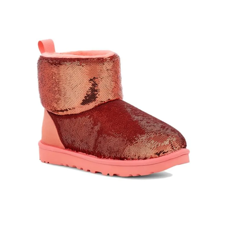 UGG Classic Mini Boot Mirror Ball Starfish Pink Women's-1
