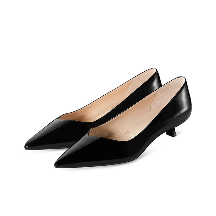 7or9 Black Coffee Jelly High Heels 3.5cm Women's Black-1
