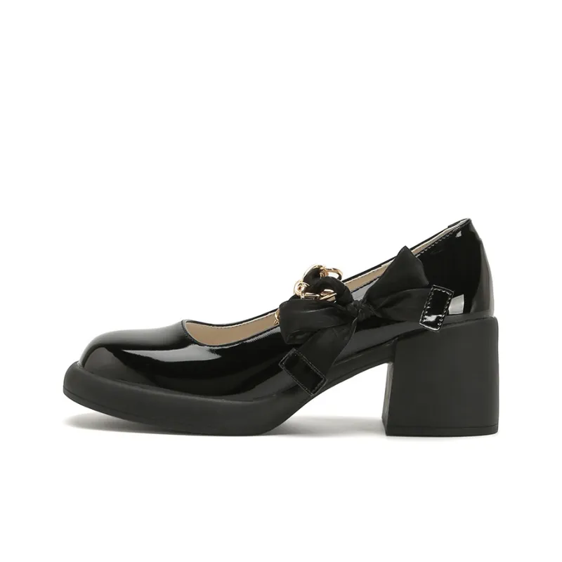KATHRYN WILSON Block Heel High Heels 6cm Women's-4