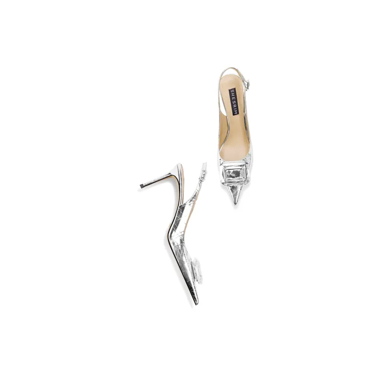 Shesrim Slim Heel High Heels 7.5cm Women's-11