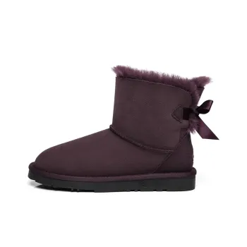 EVERAU Snow Boots Women's Grape Purple