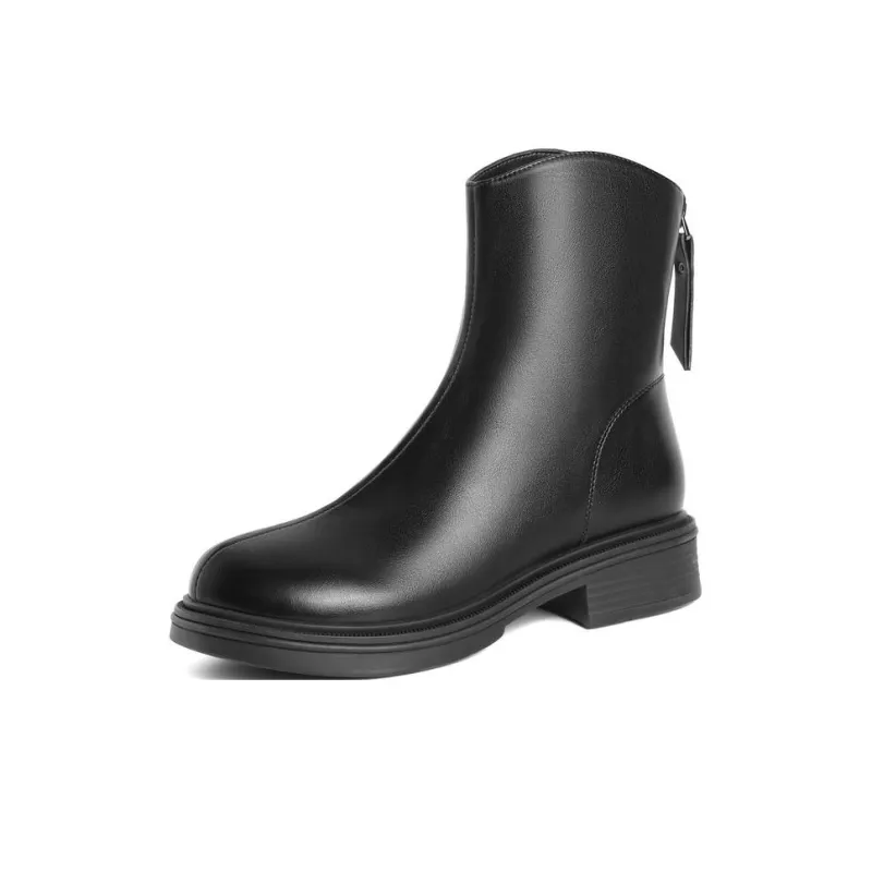 BELLE Ankle Boots Women's Black/Brown-1
