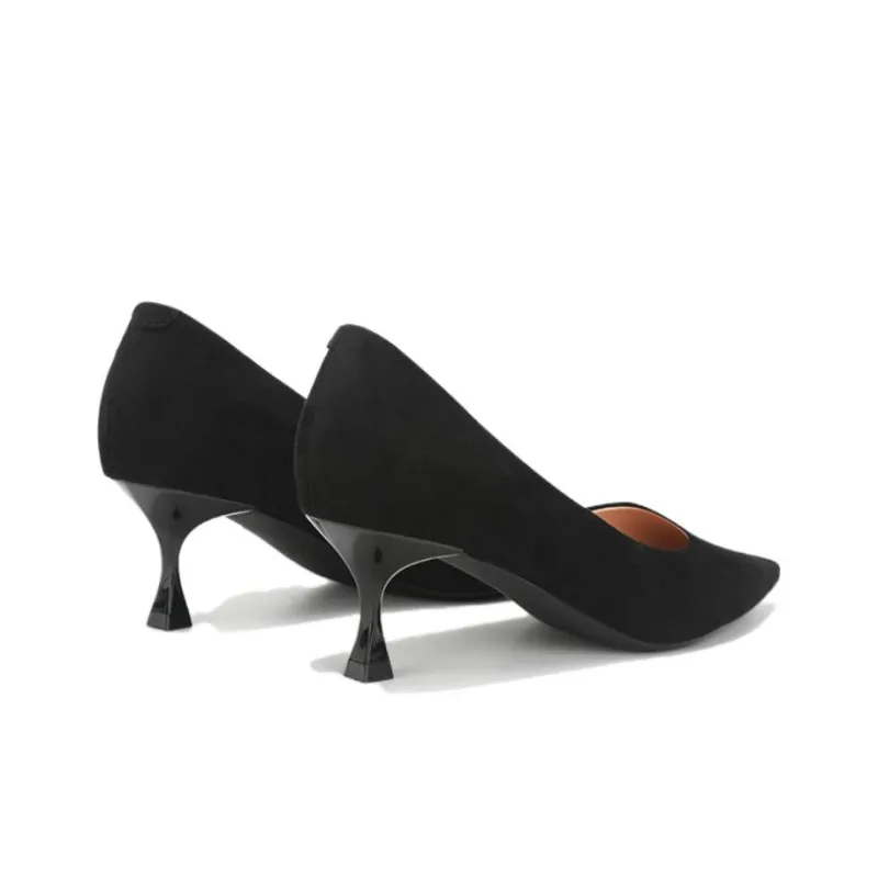 DAPHNE Slim Heel High Heels 5cm Women's Black-2