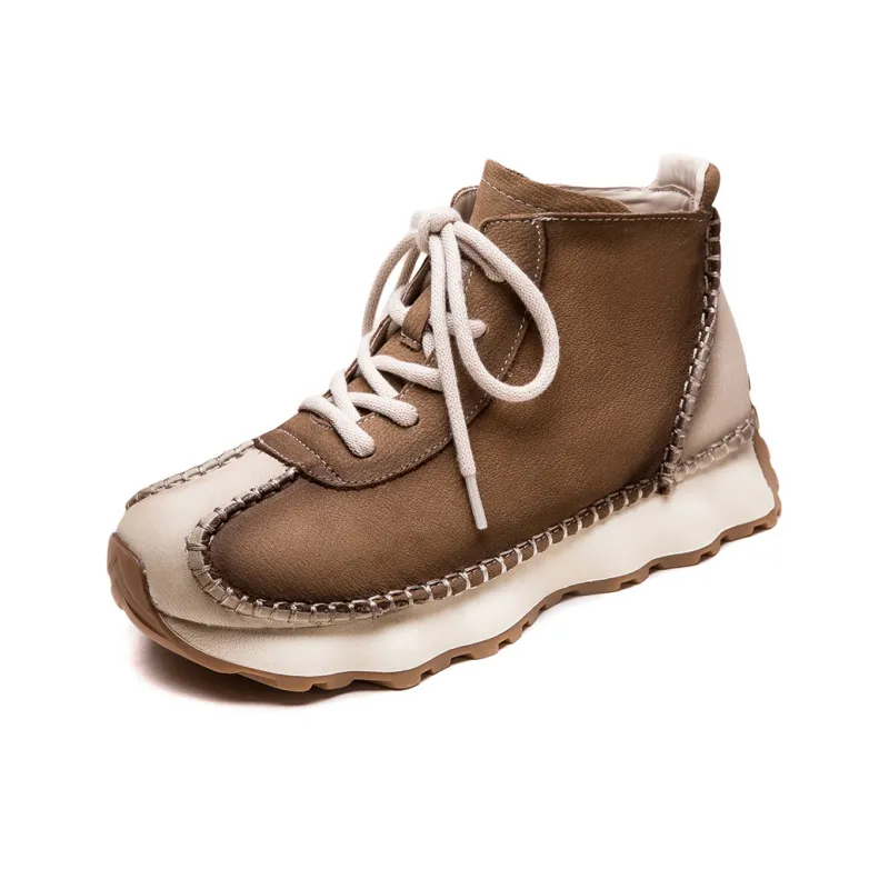 Jay Ankle Boots Women's Coffee/Khaki-5