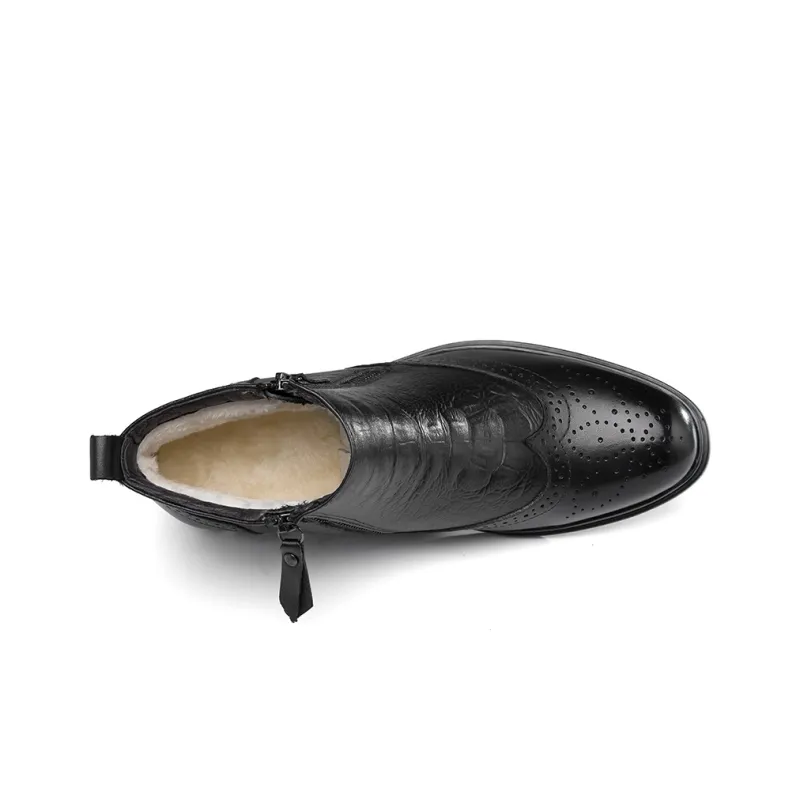 XIMO BULL Ankle Boots Unisex Black-6