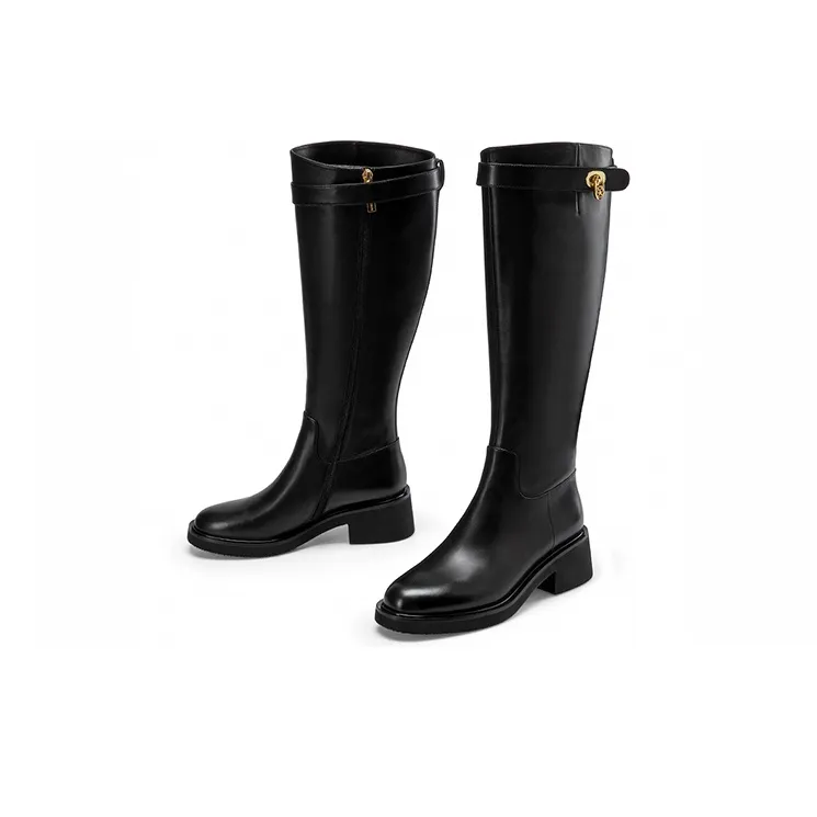 NINE WEST Knee-high Boots Women's Black-4