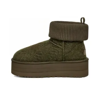 UGG Classic Mini Platform Felted Boot Forest Night Women's