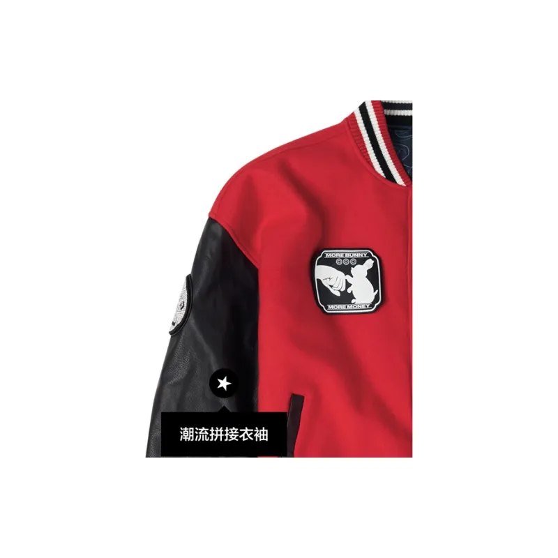 Converse Converse CNY Baseball Jacket Men's Red-3