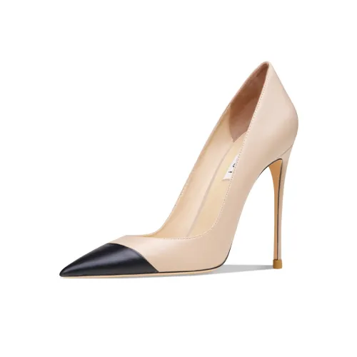 Suyymakk Slim Heel High Heels Women's Nude