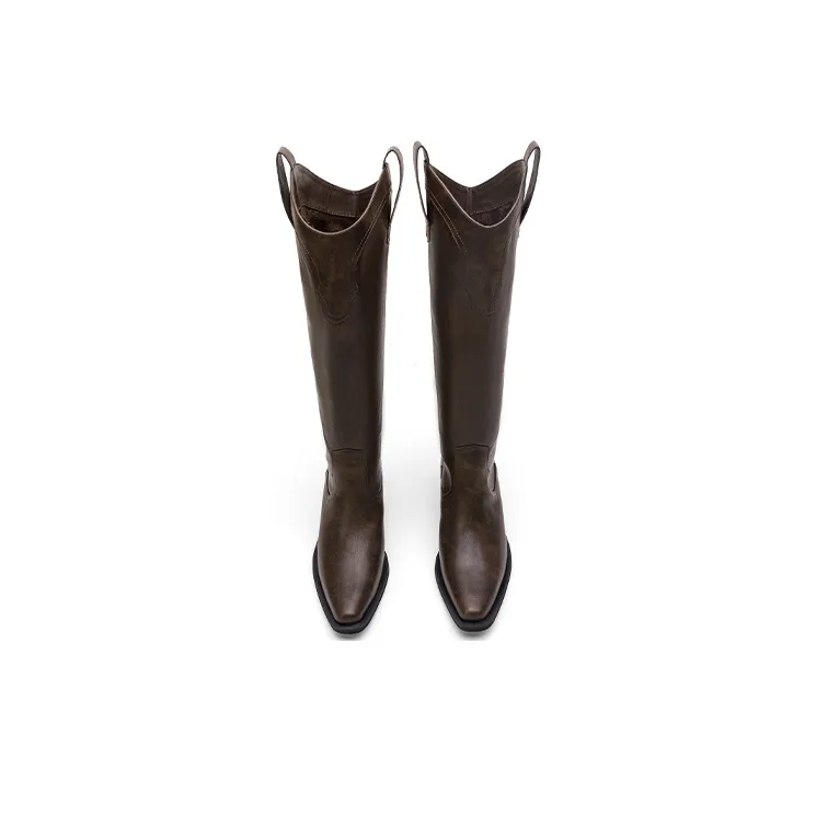 TOOMANYSHOES Hailar Knee high Boots 5cm Women's-2