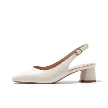ZHR Chunky Heel High Heels 4.5cm Women's