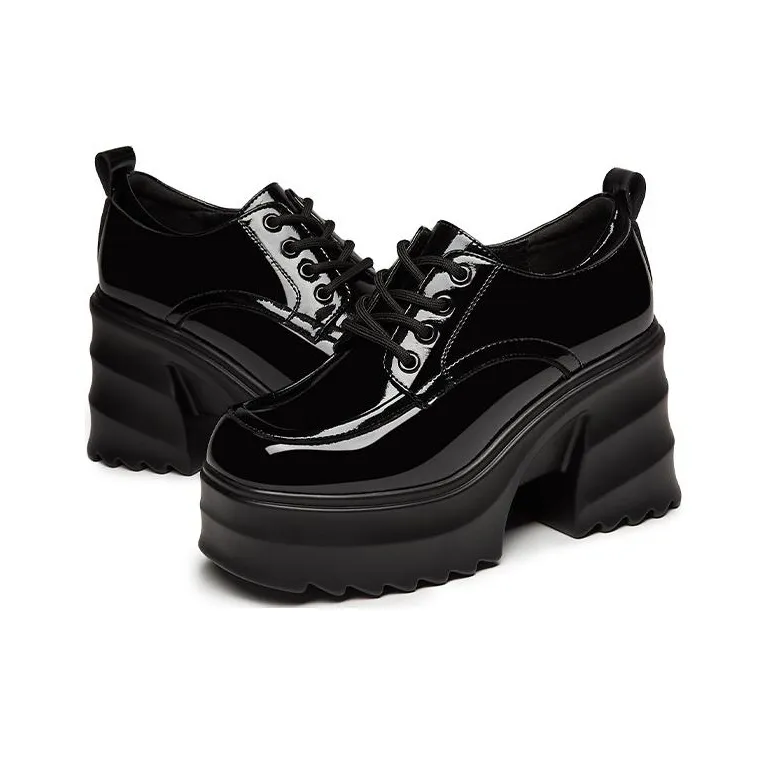 DAPHNE Chunky Heel High Heels 9cm Women's-3