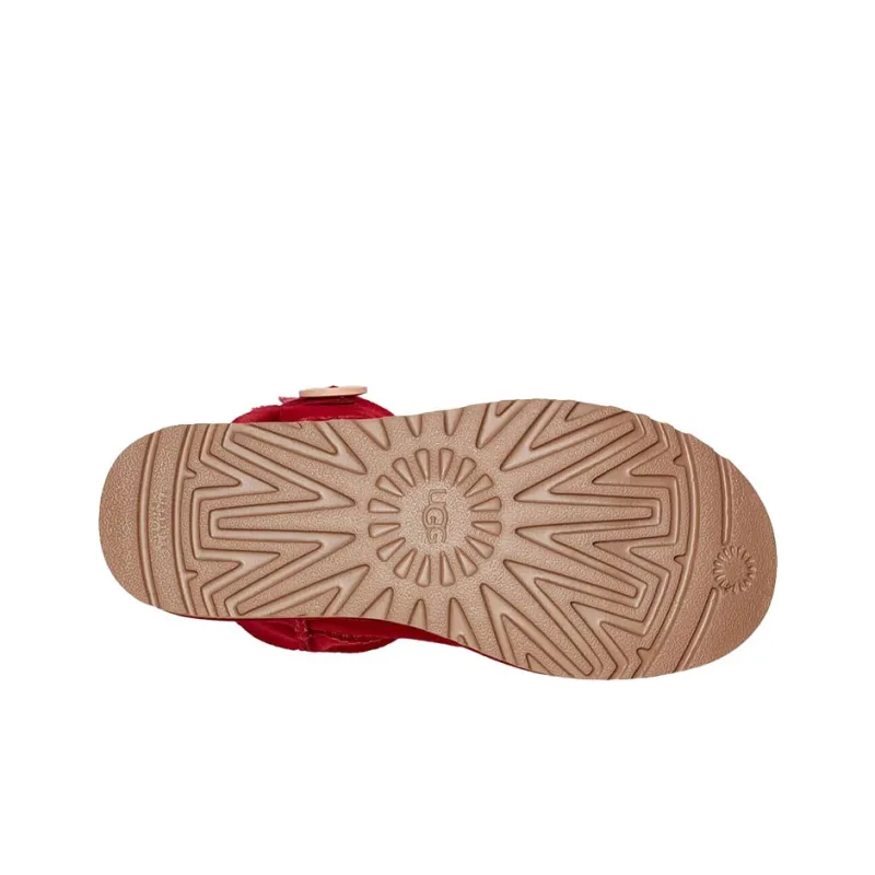 UGG Mini Bailey Button Ii Boot Red Women's-5