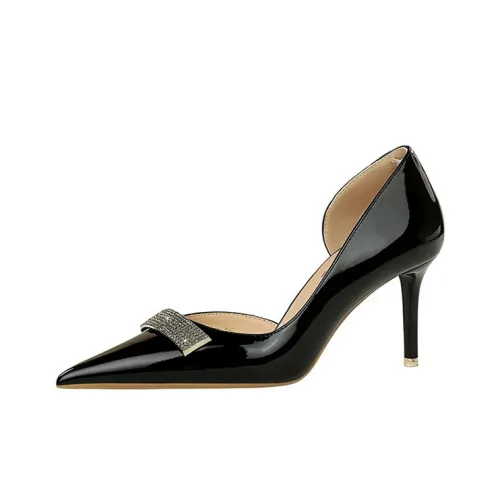 BIGTREE Slim Heel High Heels 7.5cm Women's