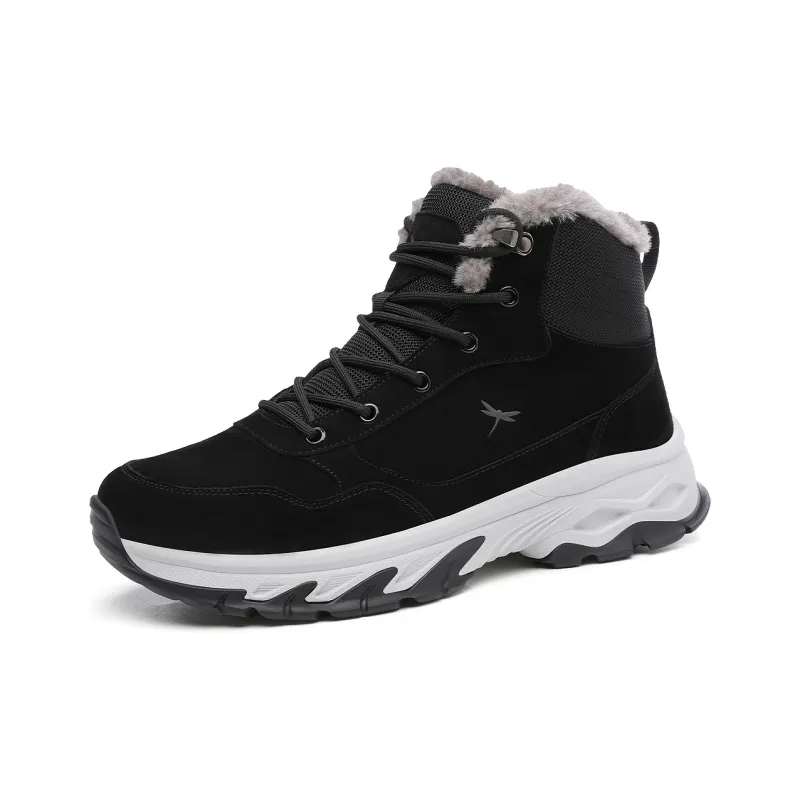 RED DRAGONFLY Snow Boots Men Black-0
