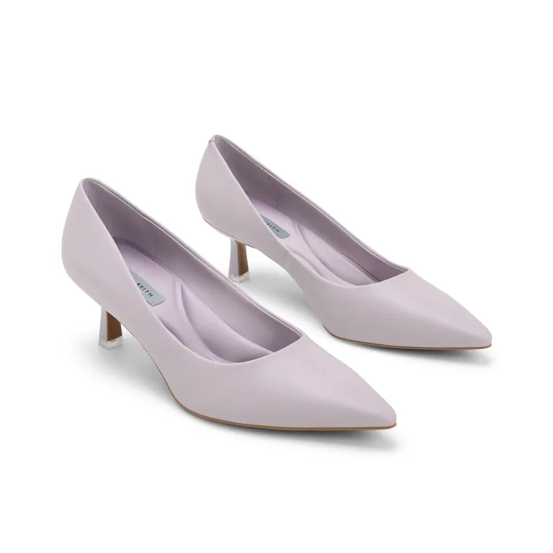 CHARLES&KEITH Chunky Heel High Heels 5.9cm Women's-5