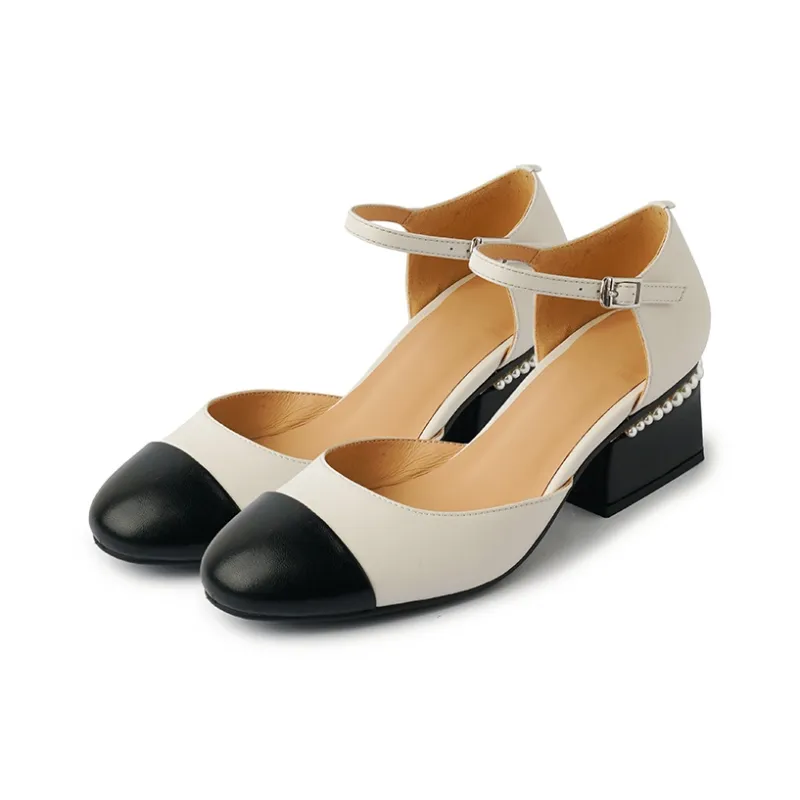 Naiyee Block Heel High Heels 5cm Women's-2