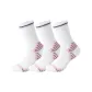 [3 Pack]White/Pink