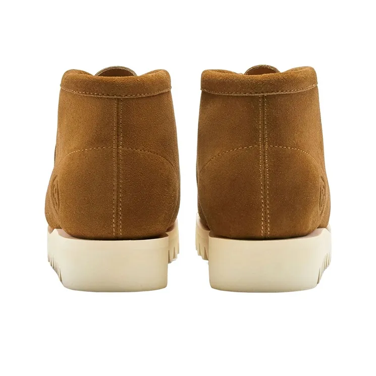 A BATHING APE Manhunt Ankle Boots Women's Brown-3