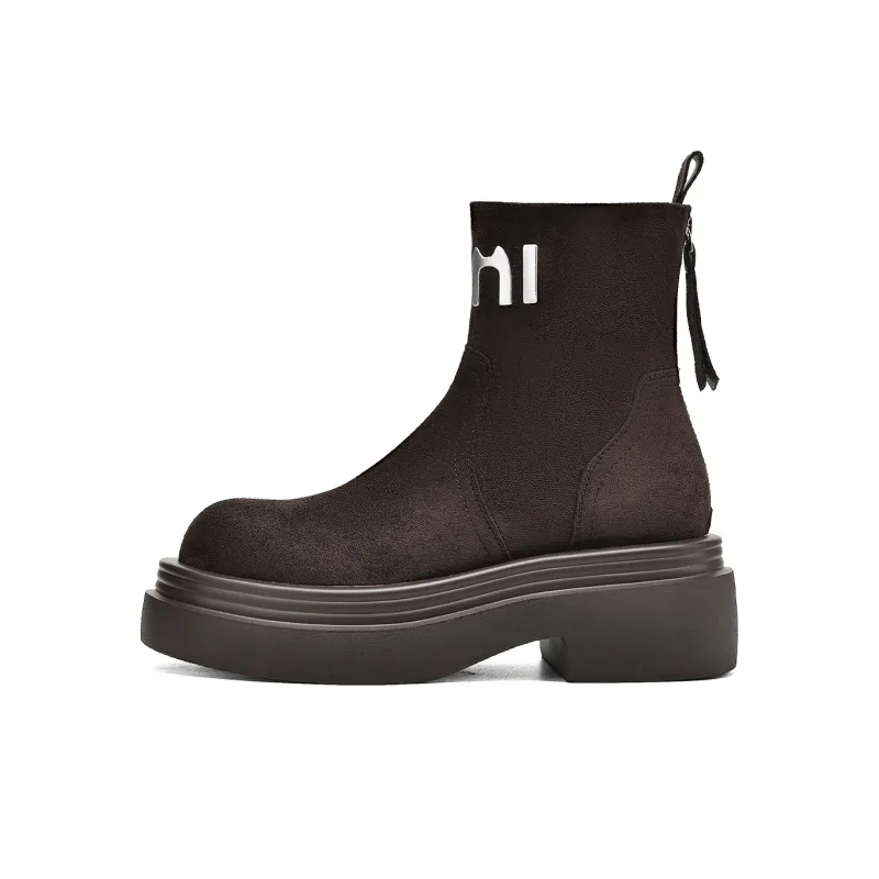 JOSINY Ankle Boots Women's Camel/Coffee-4