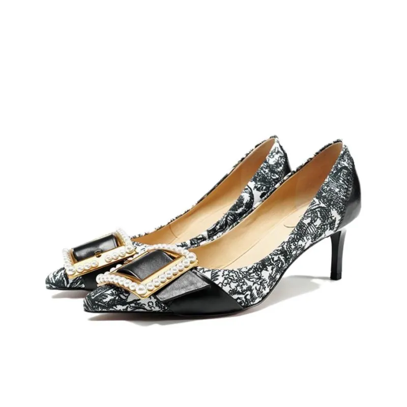 LESELE Slim Heel High Heels 5.5cm Women's-1