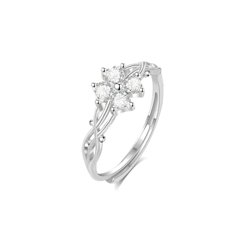 BLANK IN BLANK Sterling Silver Rings Unisex-10