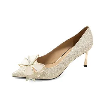 COMELY Slim Heel High Heels 7.5cm Women's