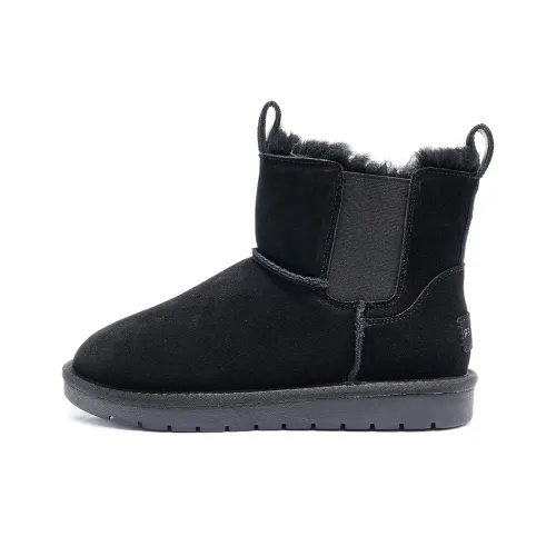 C°BANNER Short Snow Tiger boots Women's Black