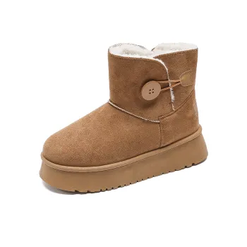 Bull Charm Short Snow Boots Women's