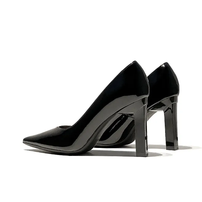 BANWEIDIYA Chunky Heel High Heels 9cm Women's-7