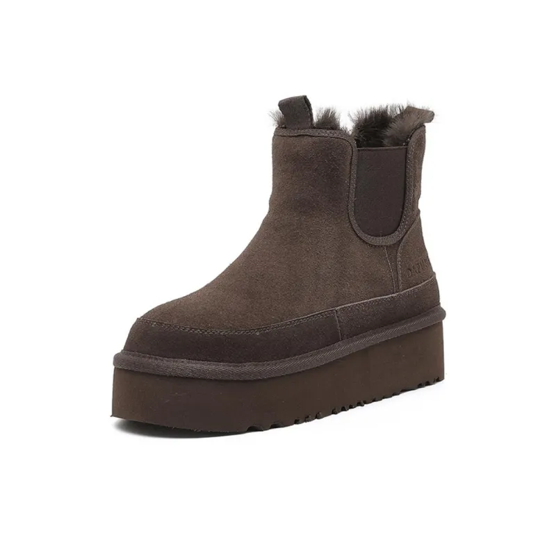 DAPHNE Thermal Ankle Length Snow Boots Women's-4