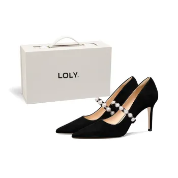 LOLY High Heels Women's Black Box