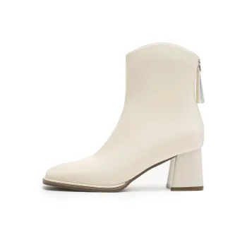DAPHNE Ankle Boots Women's Black/Beige