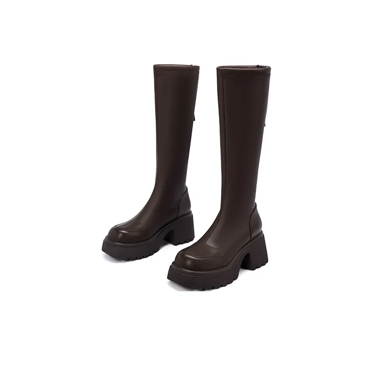 ELLE Knee high Boots 7cm Women's-3