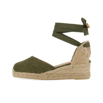 Castañer Wedge Heel High Heels 5cm Women's Green