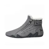 Gray, Fleece-Lined